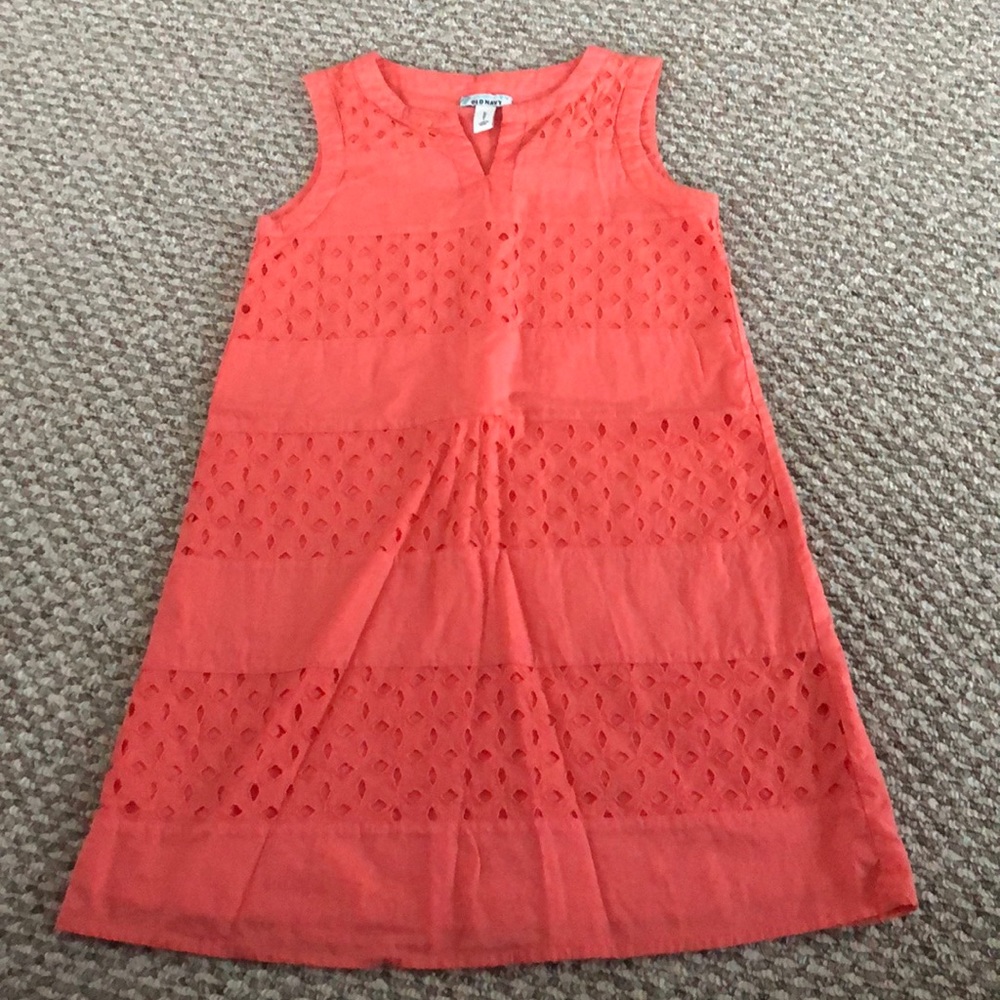 Coral old navy dress for girls
